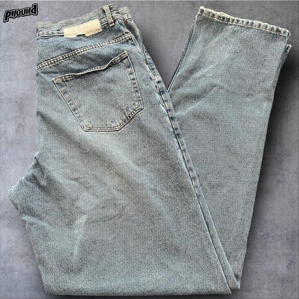 Iceberg Jeans Mens Blue Light Wash Relaxed Fit Baggy Leg y2K HipHop Italy Rare